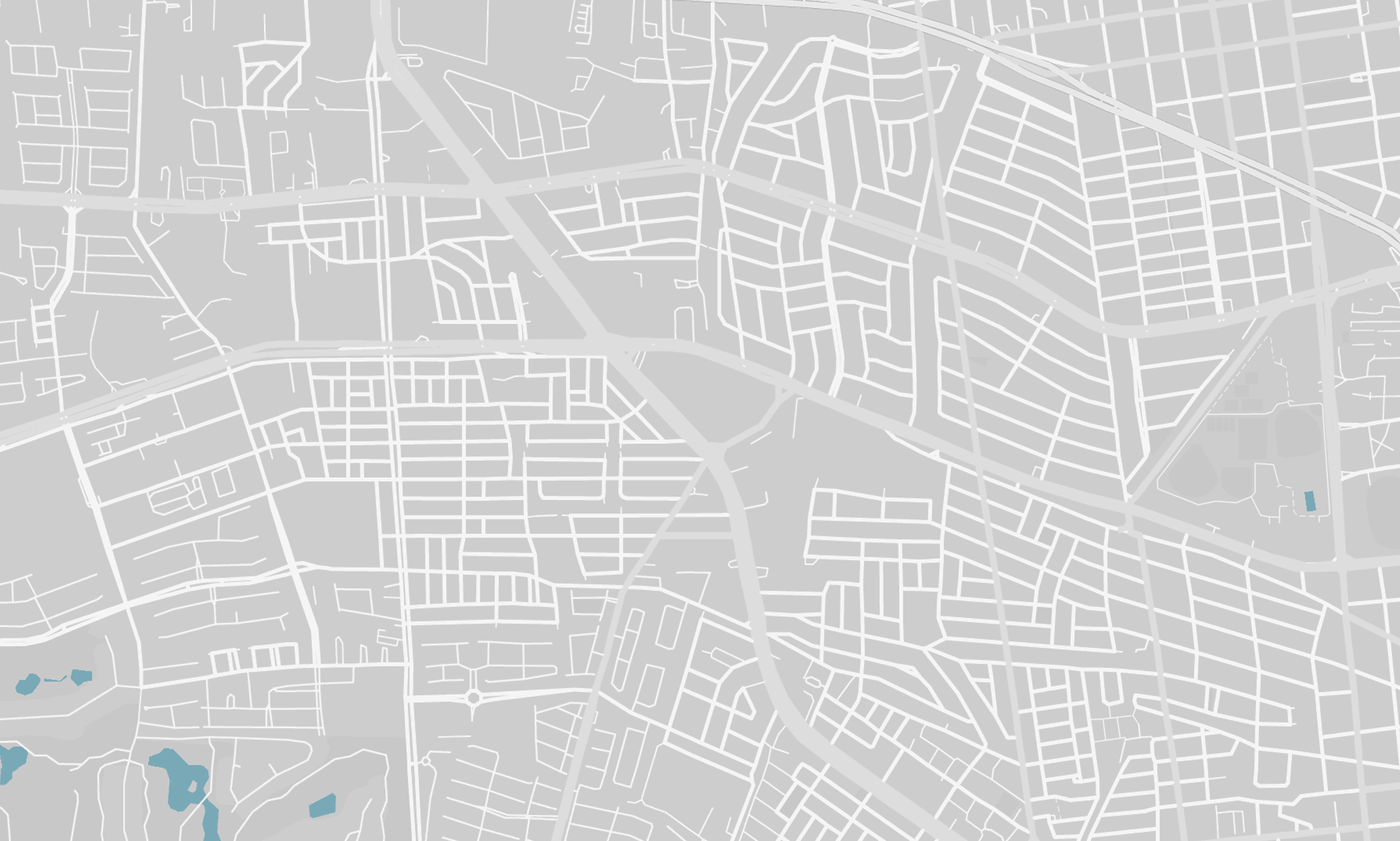 Mapa con pines y pantalla digital